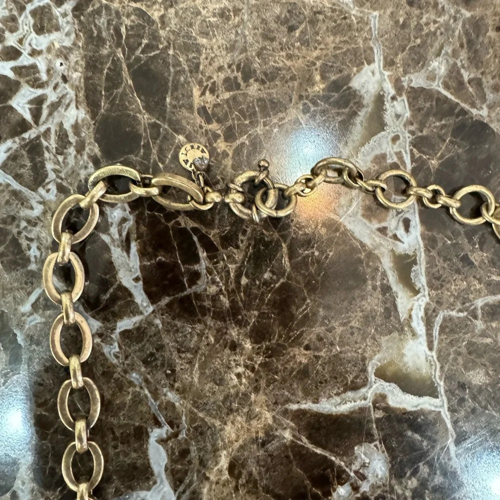 J Crew Rhinestone Statement Necklace! - Picture 4 of 4